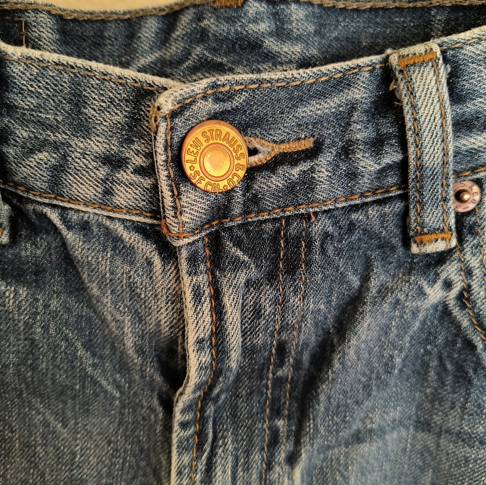 Boys Levi 514 Jeans Size 18 Slim Fit - Picture 4 of 12